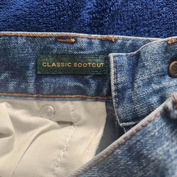 LRL Ralph Lauren Jeans Women's Blue Stretch Denim Boot-cut Size 12 - Picture 11 of 13